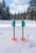 Ski Pole Earring