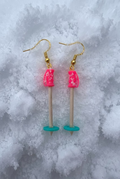 Ski Pole Earring