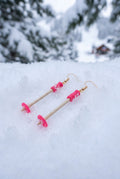 Ski Pole Earring